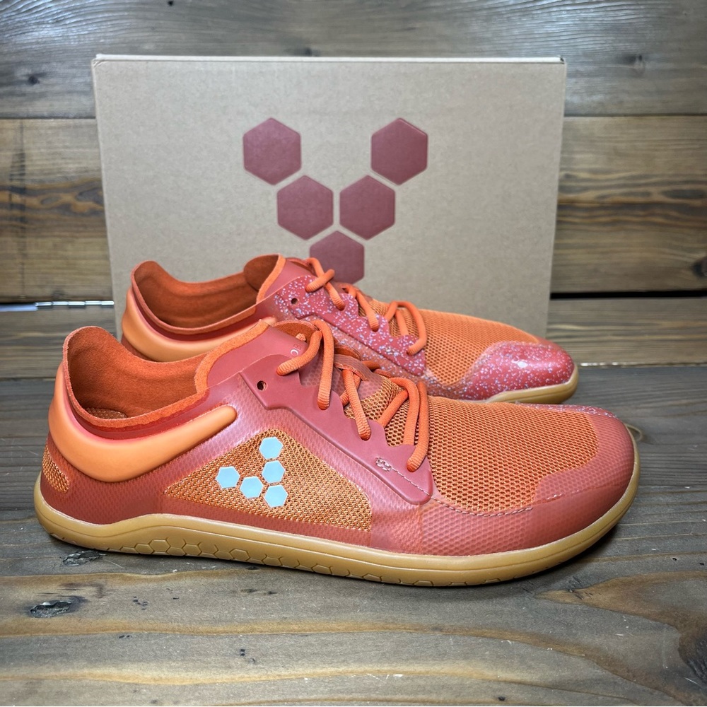Vivo Barefoot Orange Sneakers